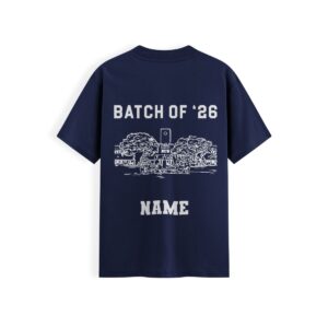 SRCC Navy Blue Round Neck T-Shirt