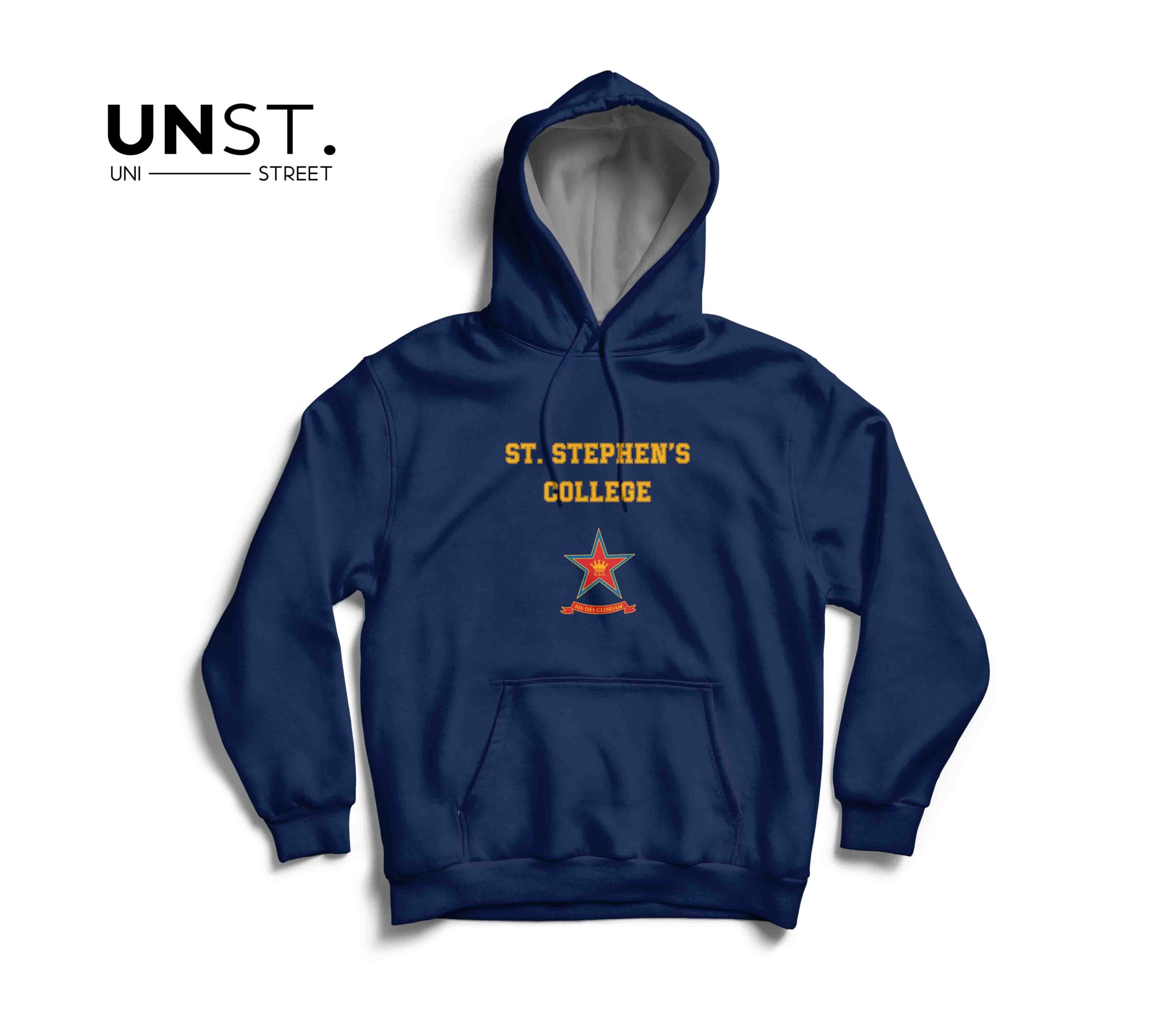 St. Stephen's College Blue Hoodie