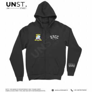 SRCC Black Zipper Hoodie